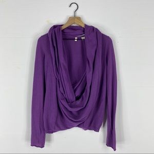 Anthropologie Moth Scarf Cardigan